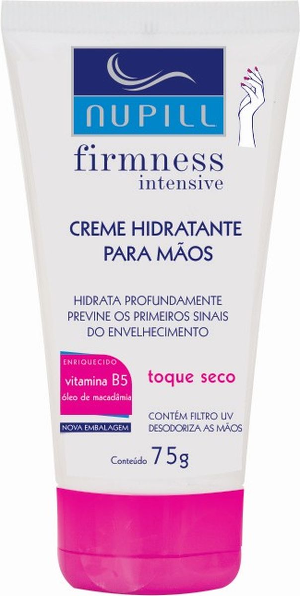 CREME HIDRATANTE PARA MÃOS FIRMNESS INTENSIVE NUPILL 75G
