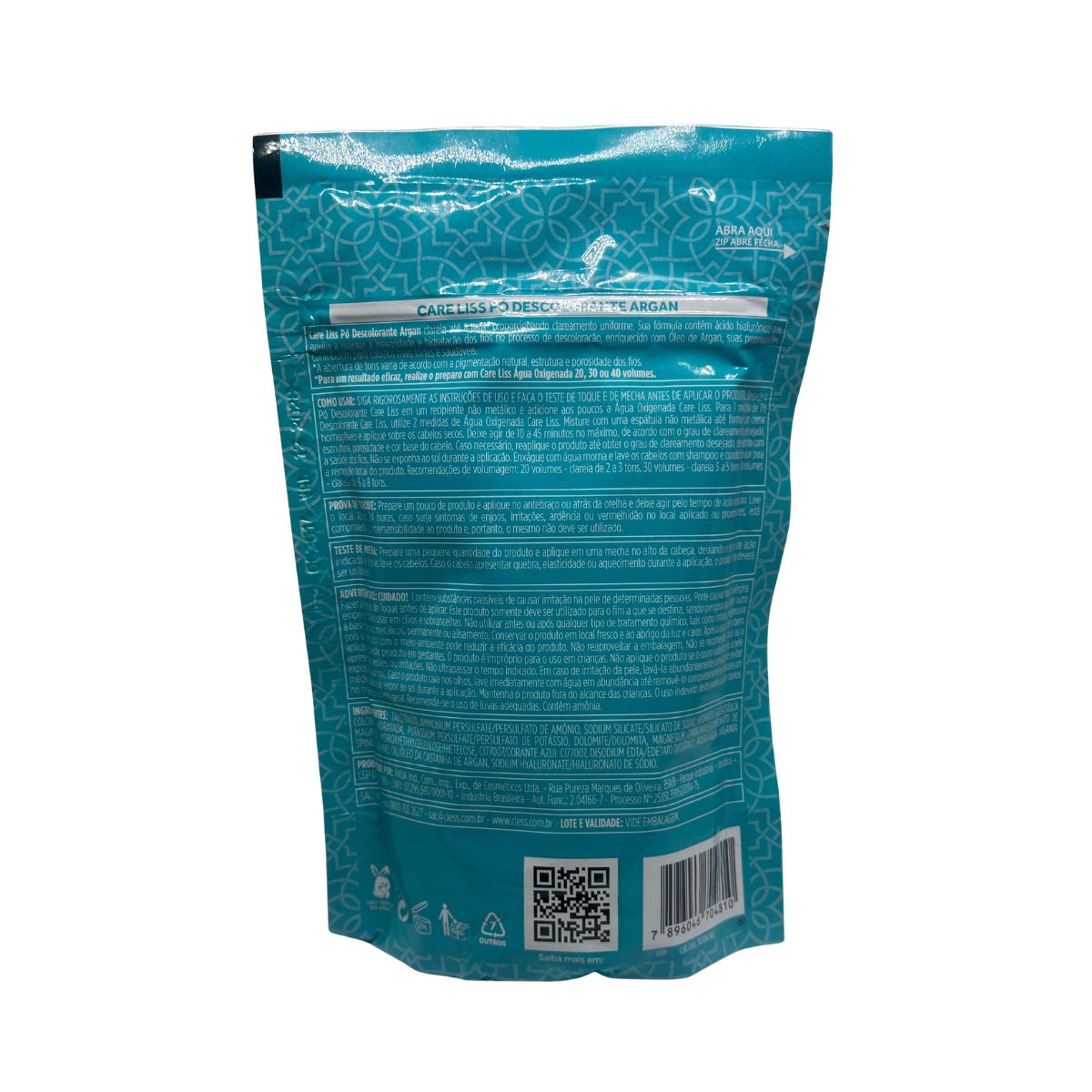 PÓ DESCOLORANTE CARE LISS ARGAN CLESS 300G