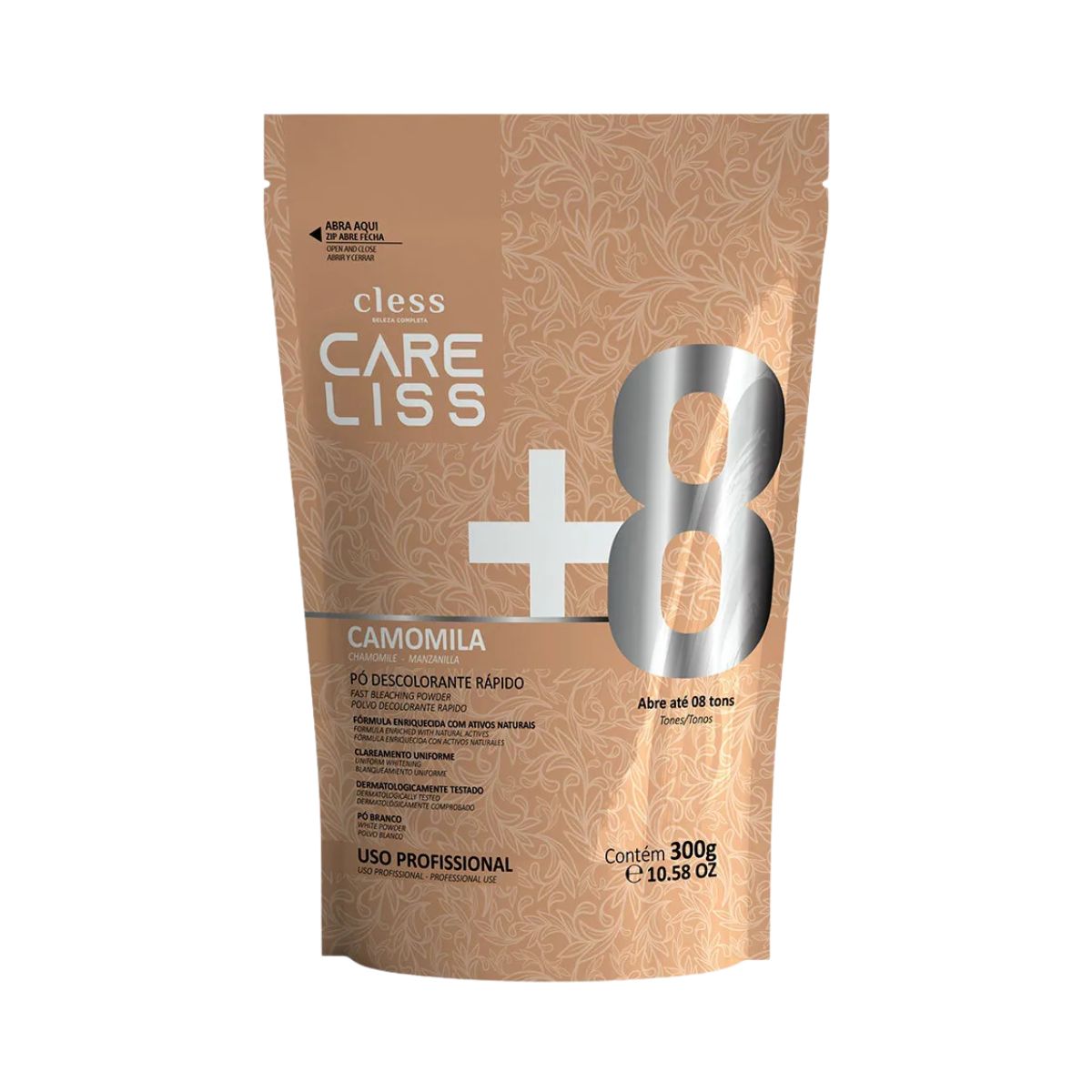 PÓ DESCOLORANTE CARE LISS CAMOMILA CLESS 300G