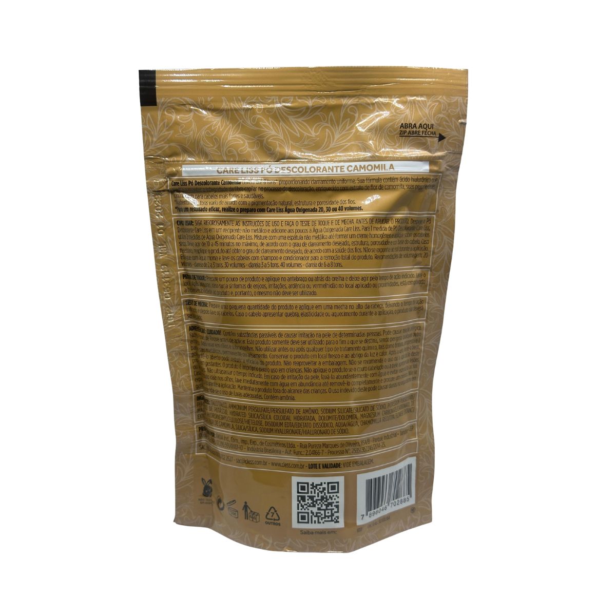 PÓ DESCOLORANTE CARE LISS CAMOMILA CLESS 300G