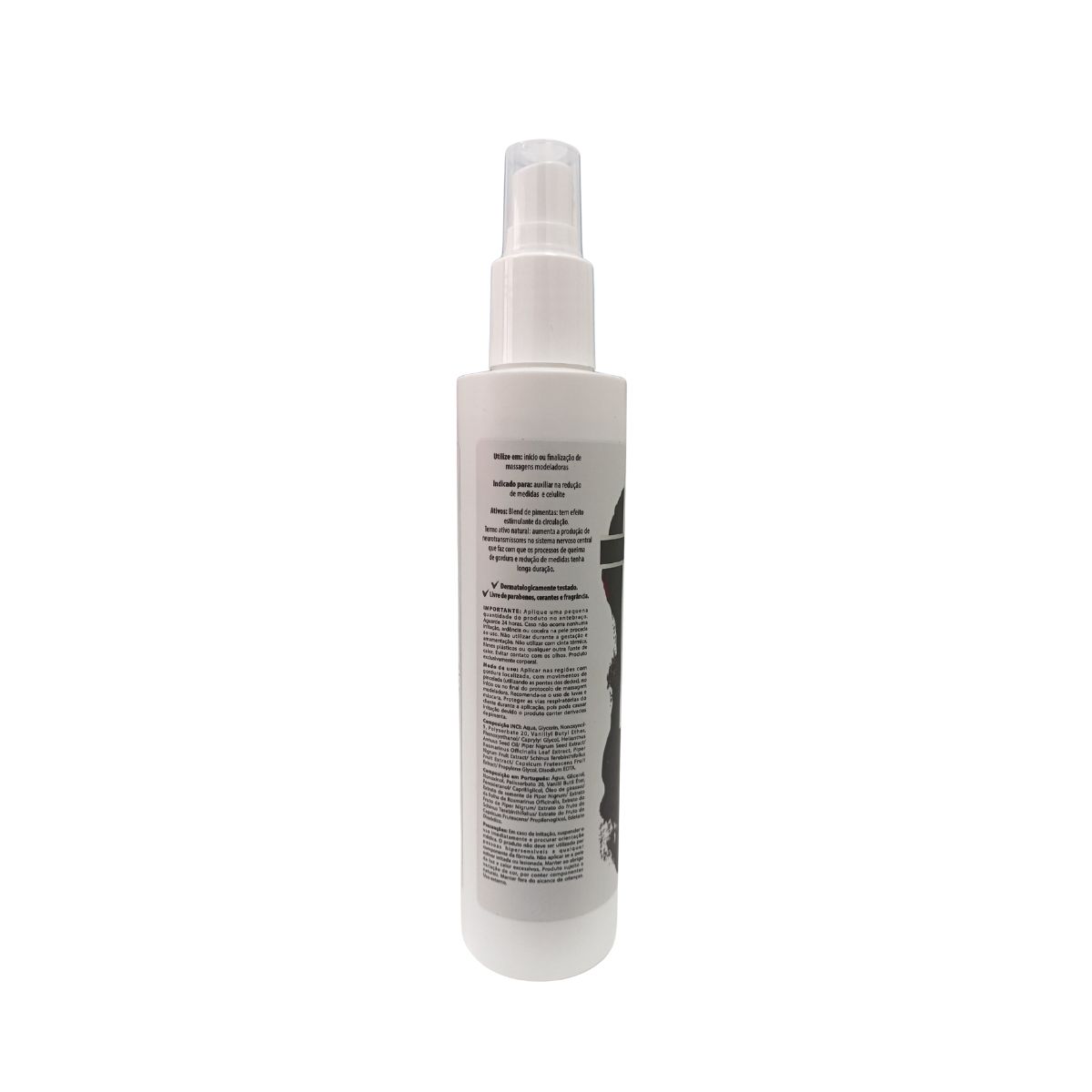 FLUÍDO TERMO ATIVADOR NATURAL PIMENTA NEGRA DÁGUA NATURAL  190ML