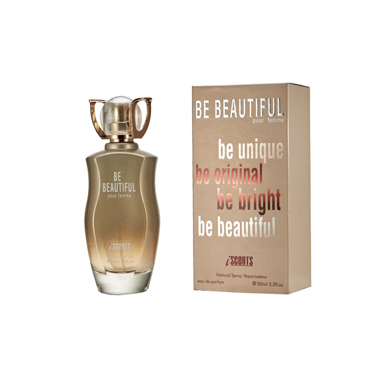 PERFUME I-SCENTS EDP FEMININO BE BEAUTIFUL 100ML