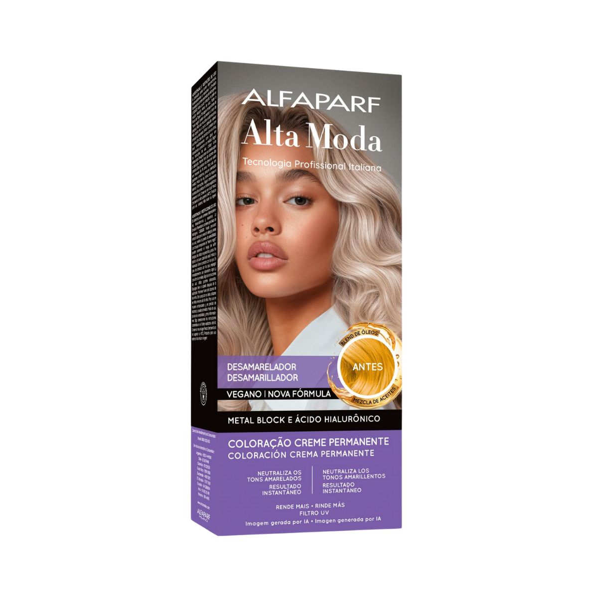 COLORAÇÃO ALFAPARF ALTA MODA DESAMARELADOR 150G