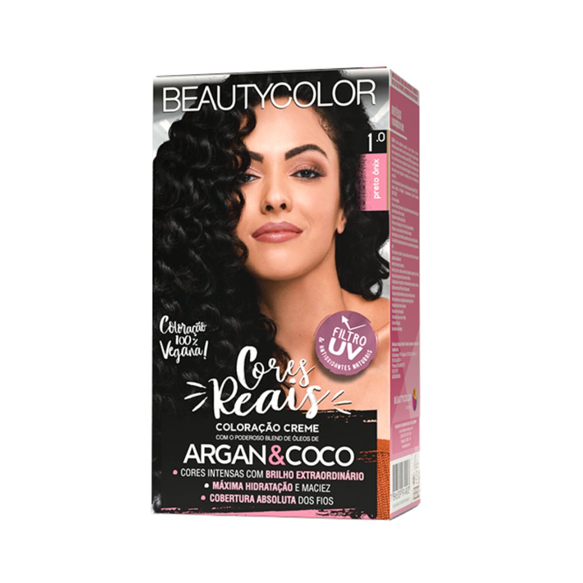 COLORAÇÃO KIT 1.0 PRETO ONIX BEAUTY COLOR