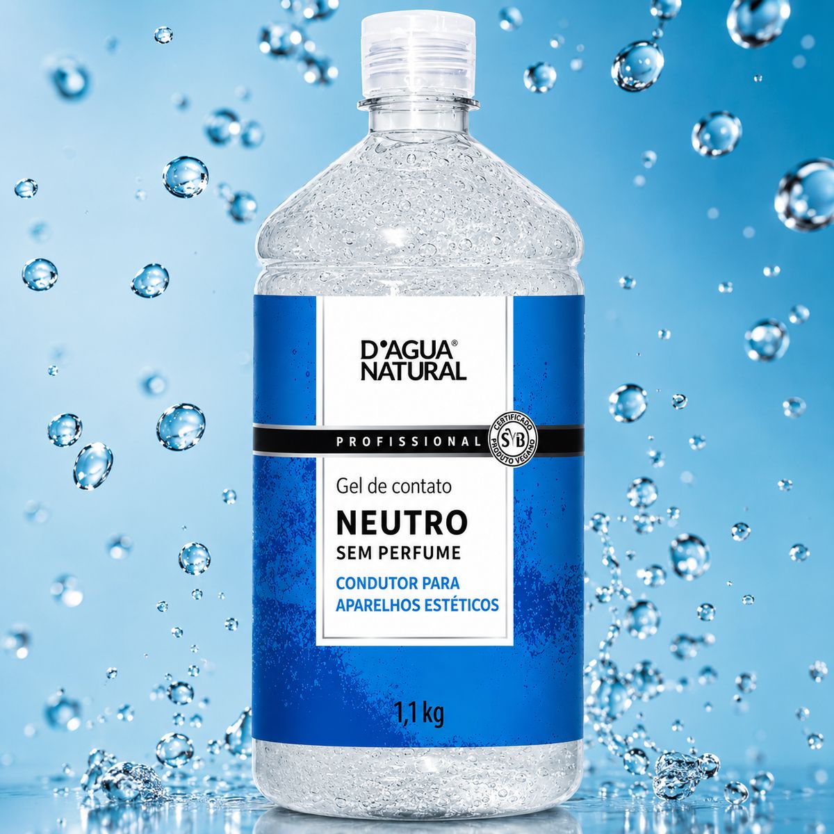 GEL CONTATO DAGUA NATURAL NEUTRO 1,1KG