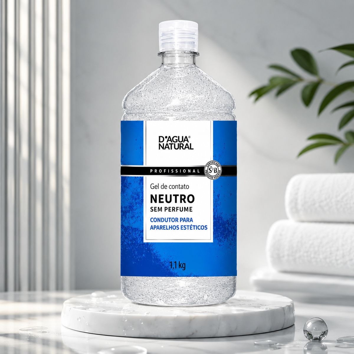 GEL CONTATO DAGUA NATURAL NEUTRO 1,1KG