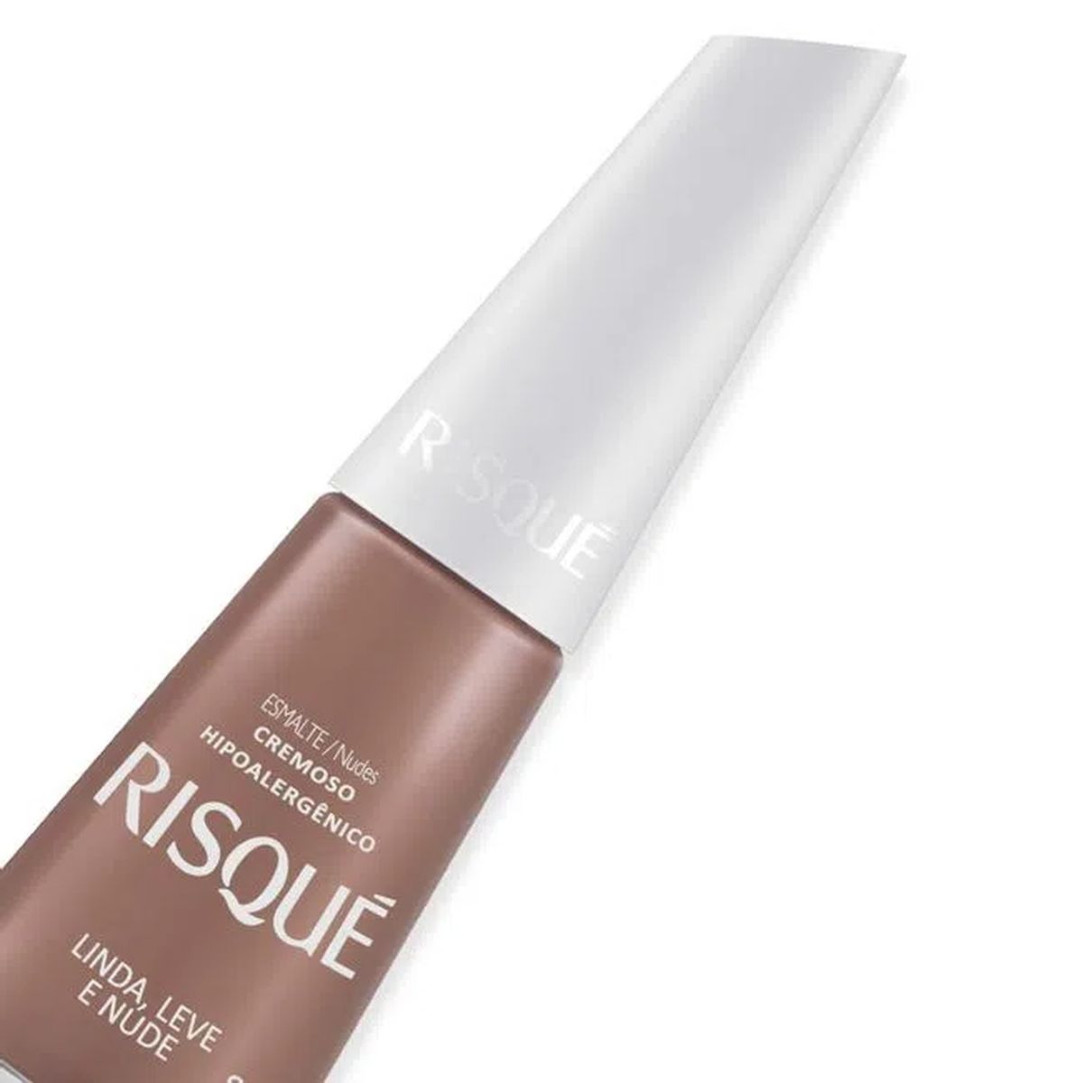 ESMALTE RISQUÉ CREMESO LINDA, LEVE E NUDE 8ML