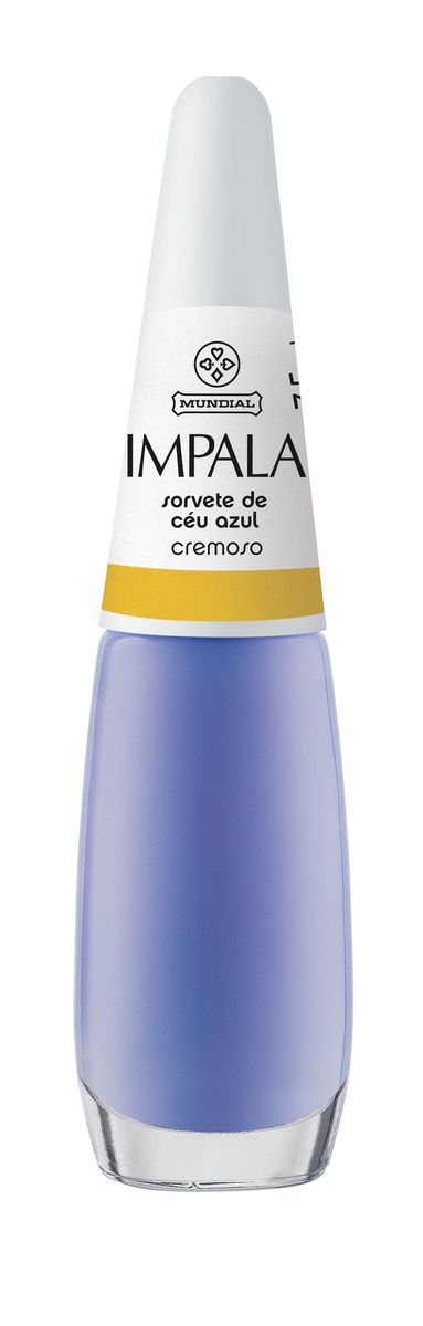 ESMALTE CREMOSO LILLIPOP SORVETE DE CÉU AZUL IMPALA 7,5ML