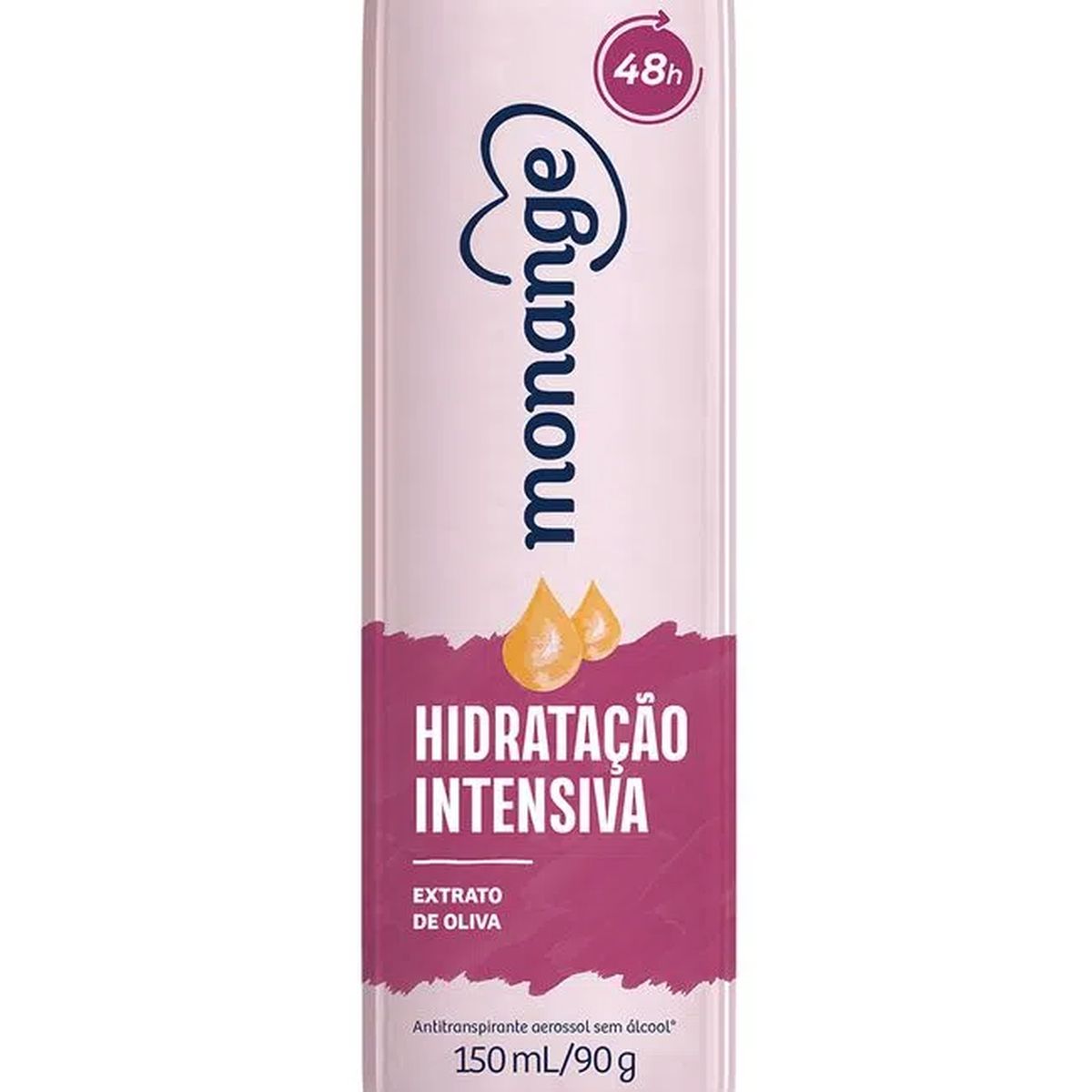 DESODORANTE AEROSOL MONANGE HIDRATAÇÃO INTENSIVA 150ML