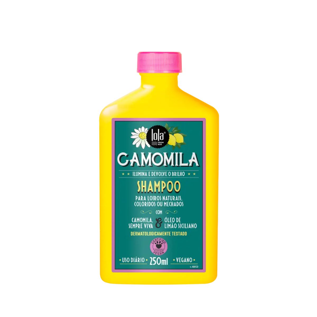 SHAMPOO DE CAMOMILA LOLA COSMETICS 250ML
