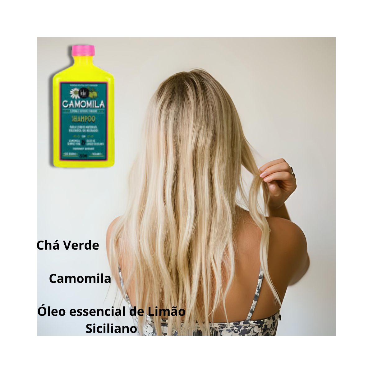 SHAMPOO DE CAMOMILA LOLA COSMETICS 250ML