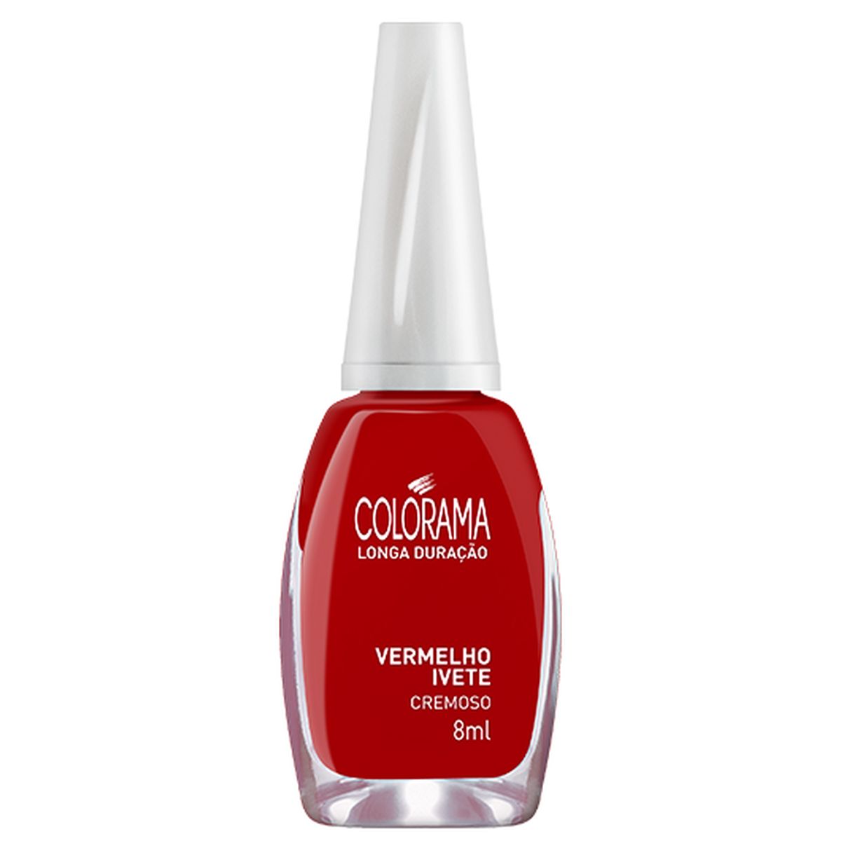 ESMALTE VERNIZ&COR VERMELHO IVETE COLORAMA 8ML