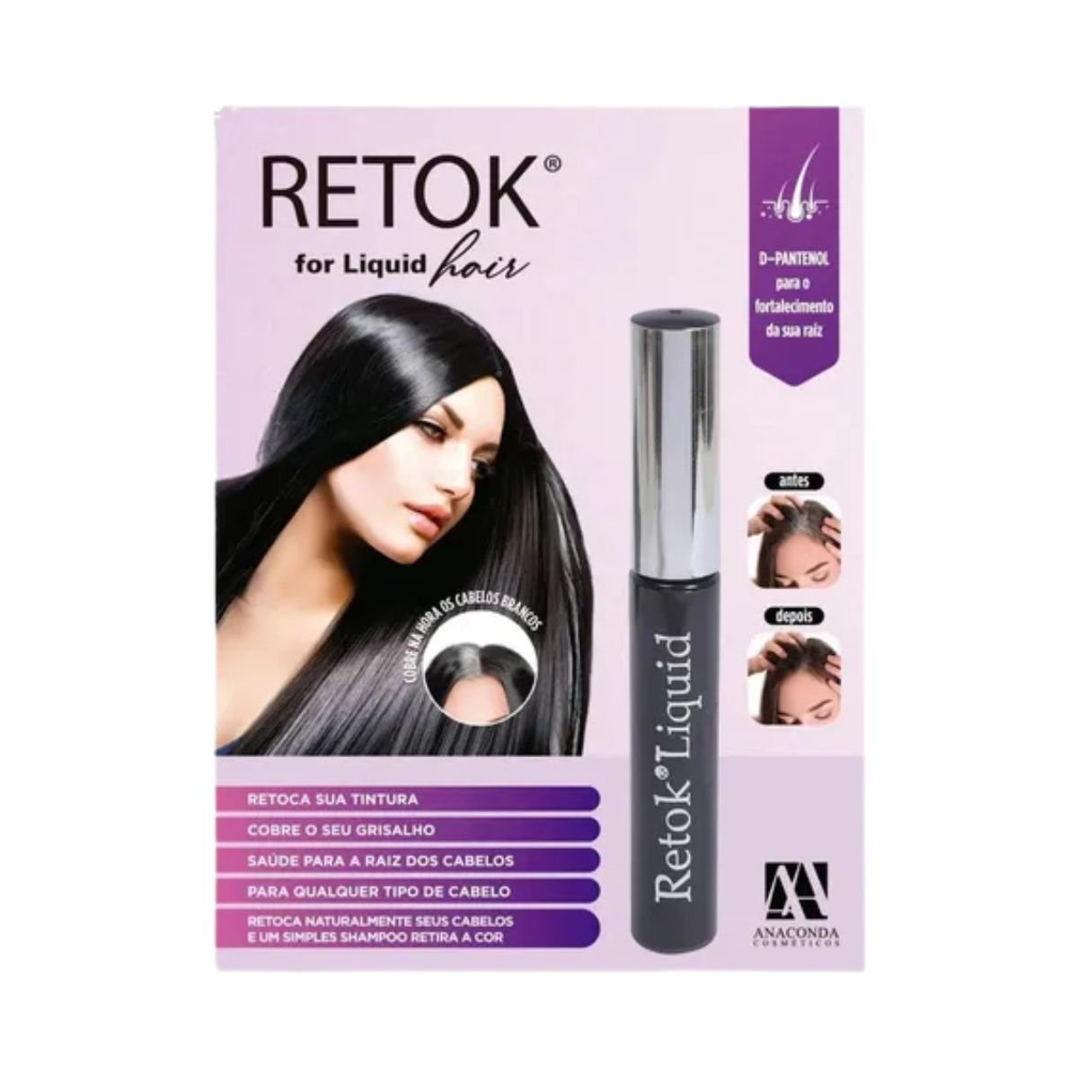 RETOK ANACONDA LIQUIDO PRETO 10ML