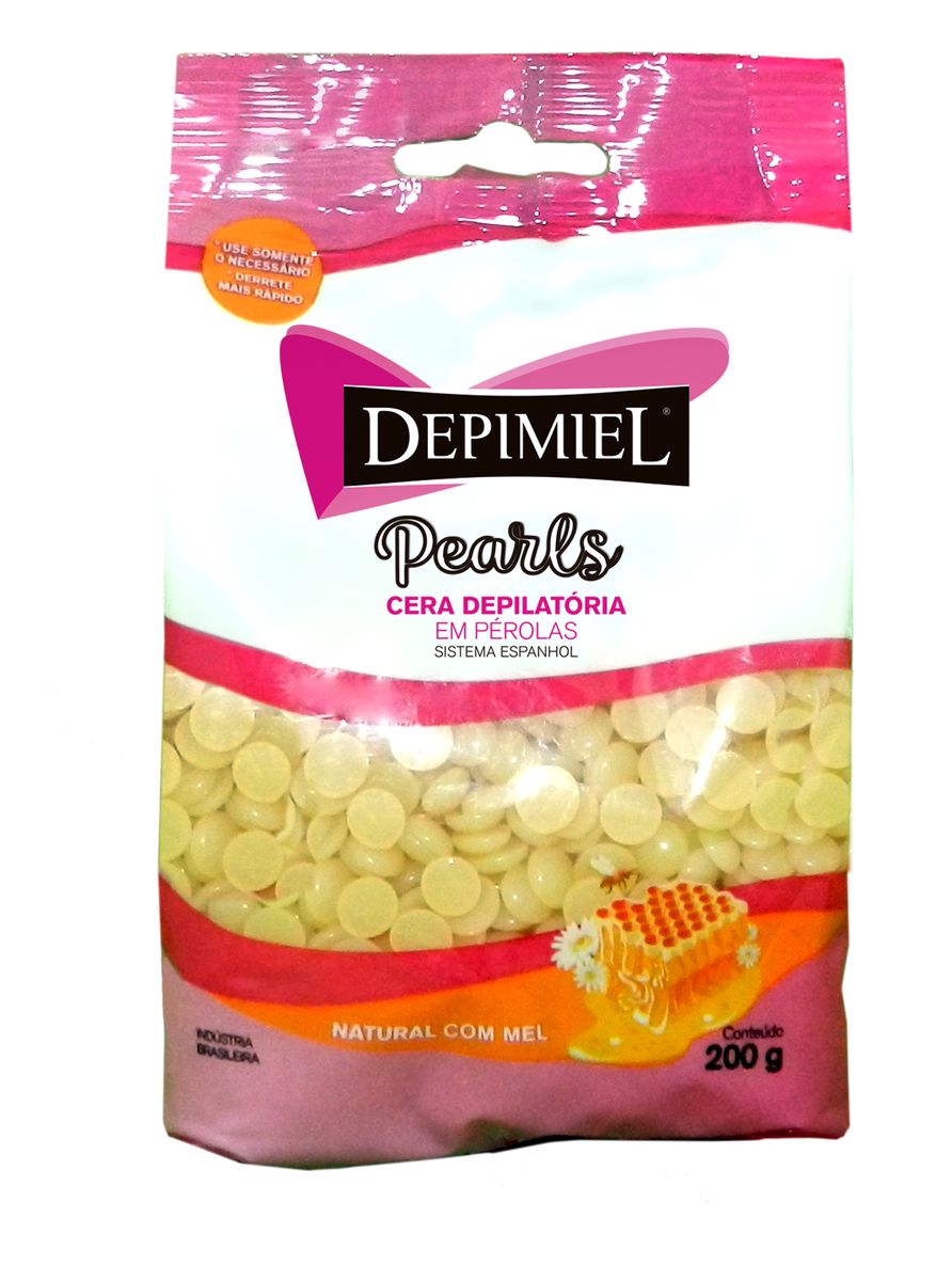 CERA DEPIMIEL NATURAL EM PÉROLAS 200G