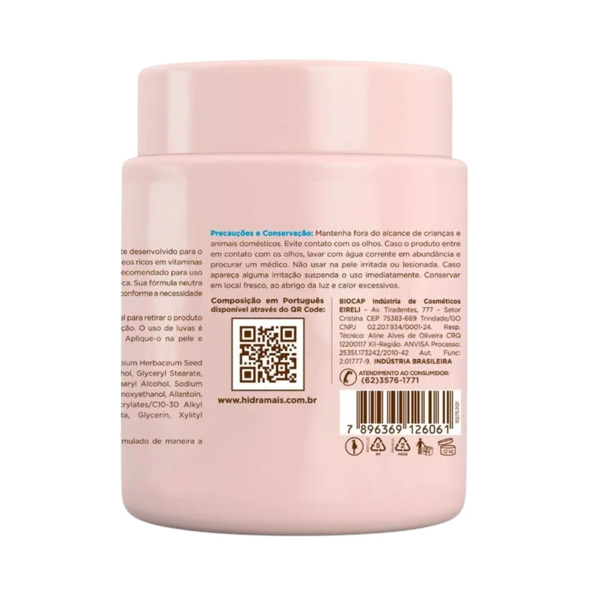 CREME PARA MASSAGEM NEUTRO HIPOALERGÊNICO HIDRAMAIS PROFISSONAL 1KG