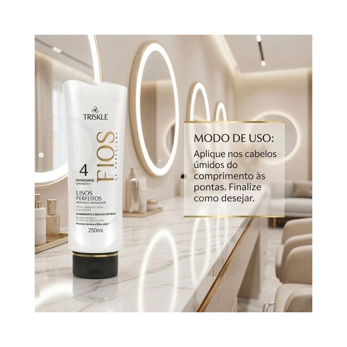 DEFRIZANTE LISOS PERFEITOS TRISKLE 250ML