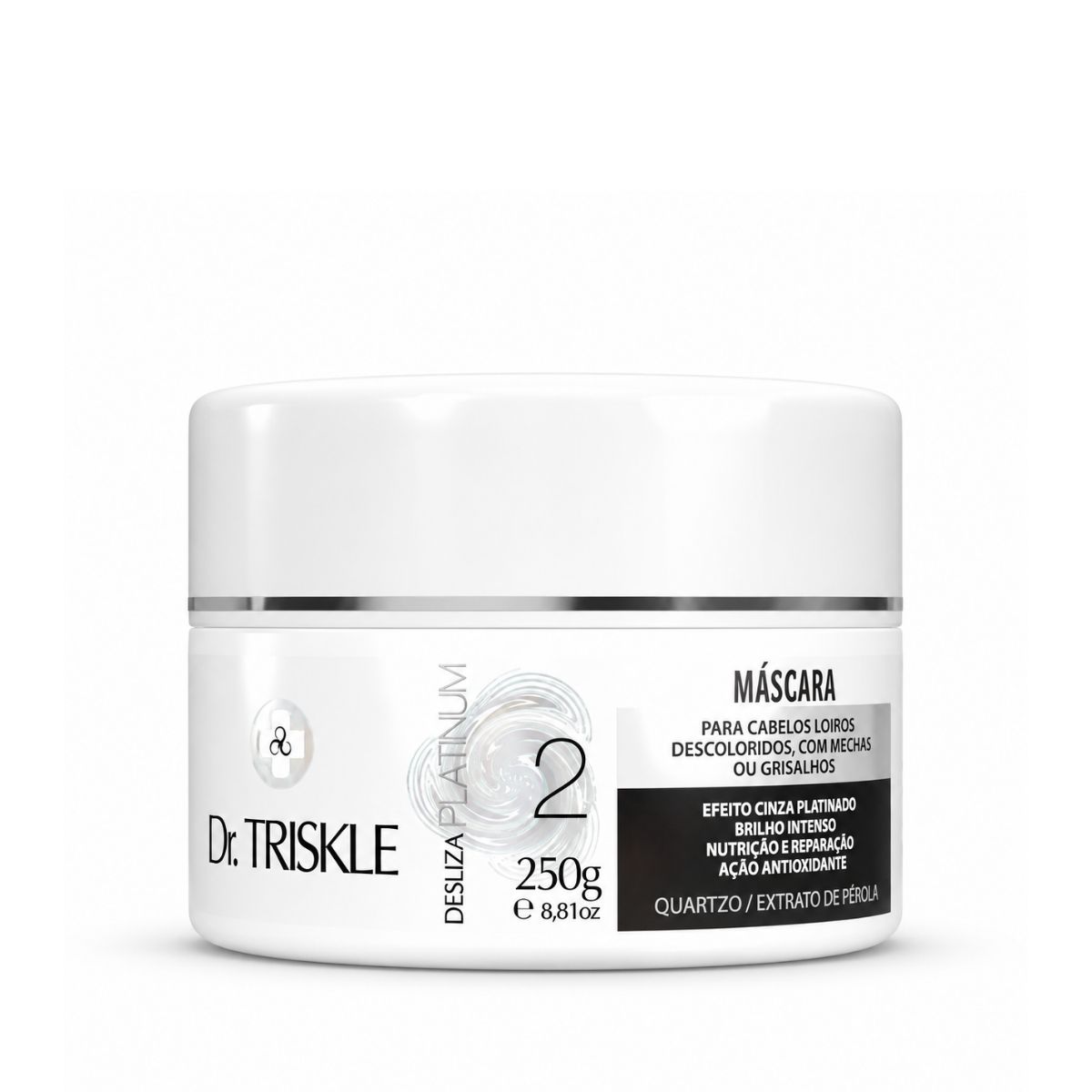 MÁSCARA INTENSIVE REPAIR DESLIZA PLATINUM TRISKLE 250G