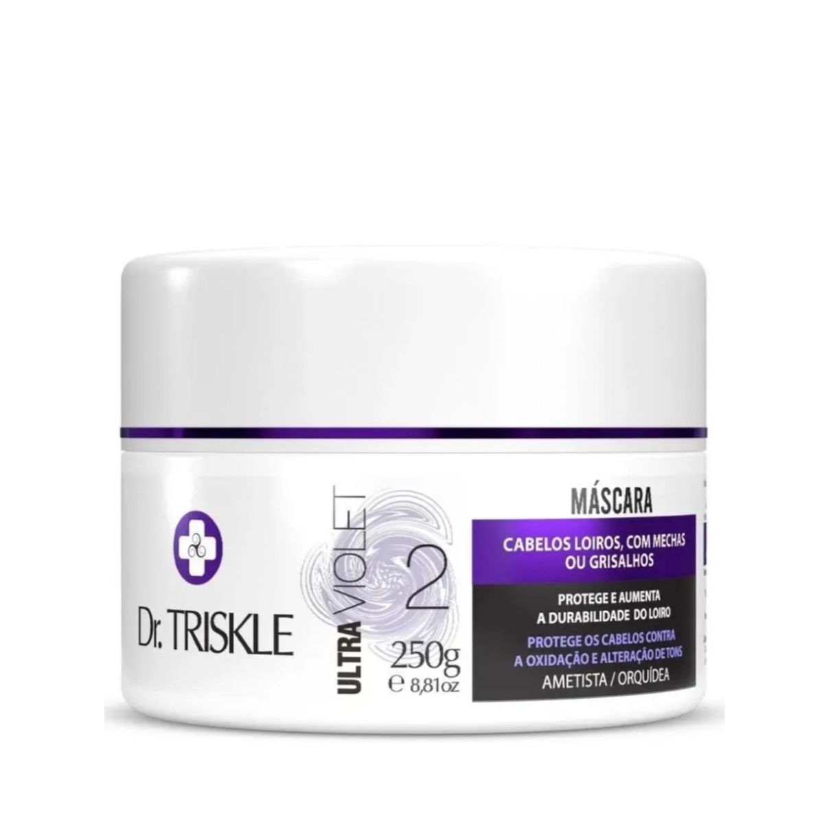 MÁSCARA DESAMARELADORA INTENSIVE REPAIR ULTRA VIOLET TRISKLE 300G