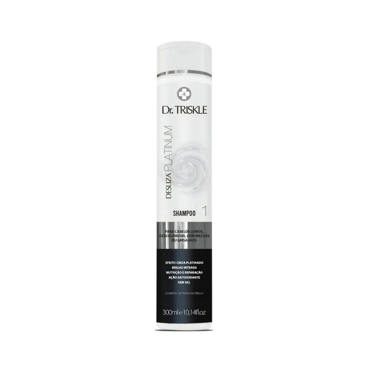 SHAMPOO INTENSIVE REPAIR DESLIZA PLATINUM TRISKLE 300ML