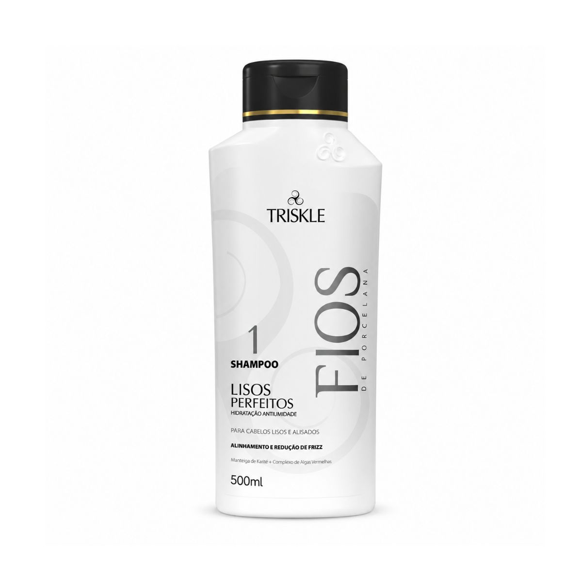 SHAMPOO LISOS PERFEITOS FIOS DE PORCELANA TRISKLE 500ML