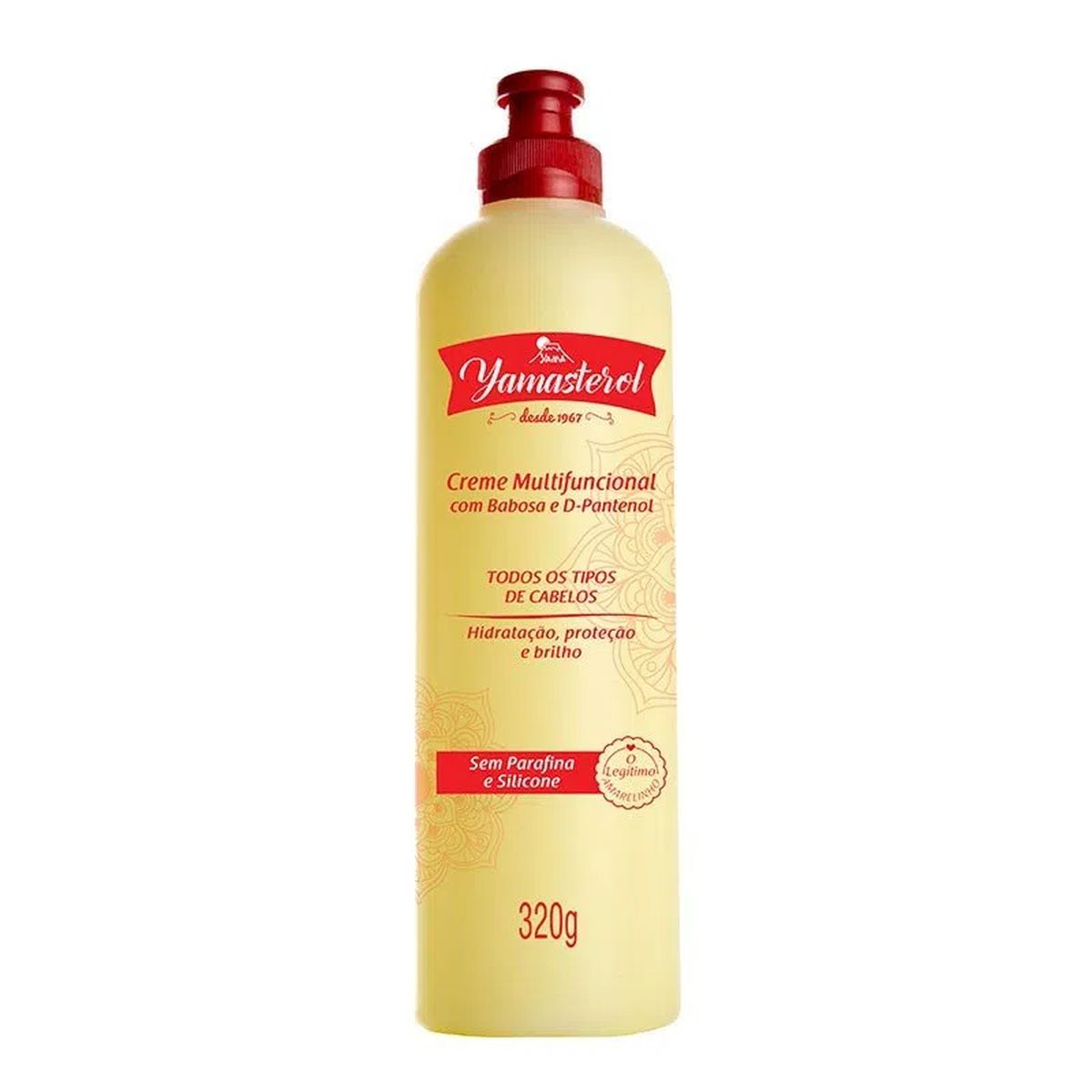 CREME MULTIFUNCIONAL YAMASTEROL COM BABOSA E D - PANTENOL YAMA 320G