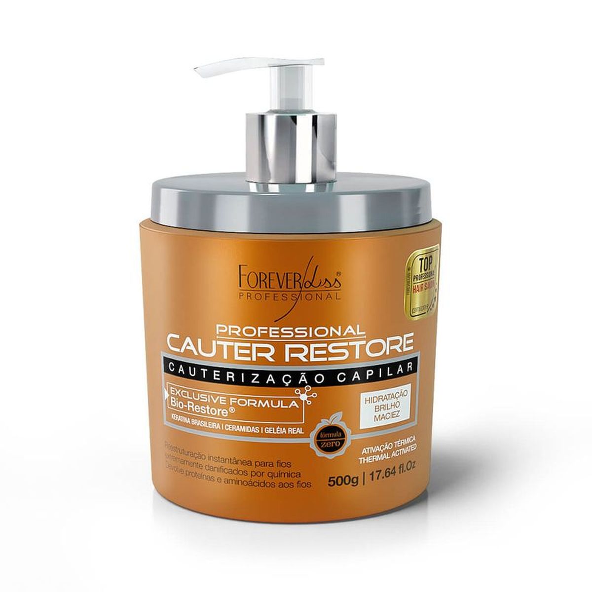 CAUTERIZAÇÃO CAPILAR RESTORE FOREVER LISS 500G