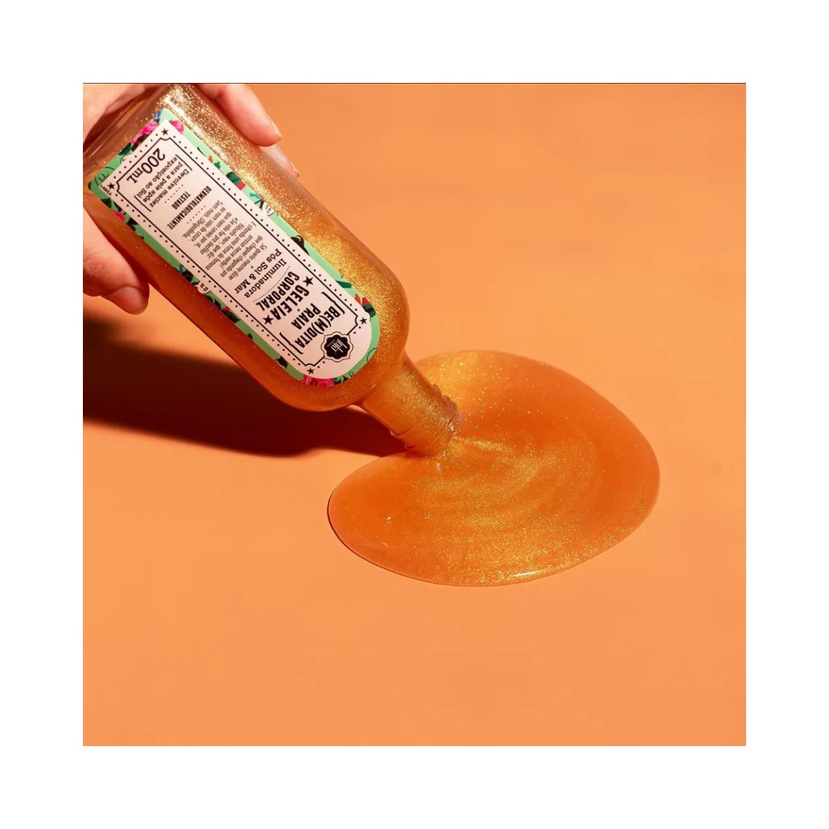 LOÇÃO GELEIA CORPORAL ILUMINADOR LOLA COSMETICS 200ML
