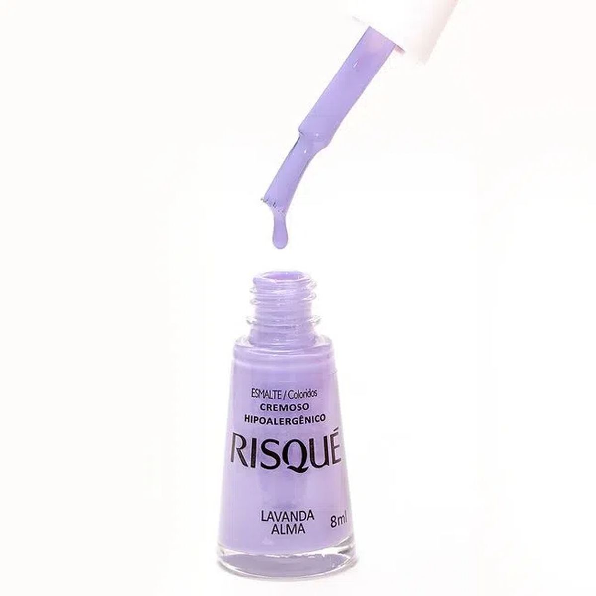 ESMALTE RISQUÉ CREMOSO LAVANDA ALMA 8ML