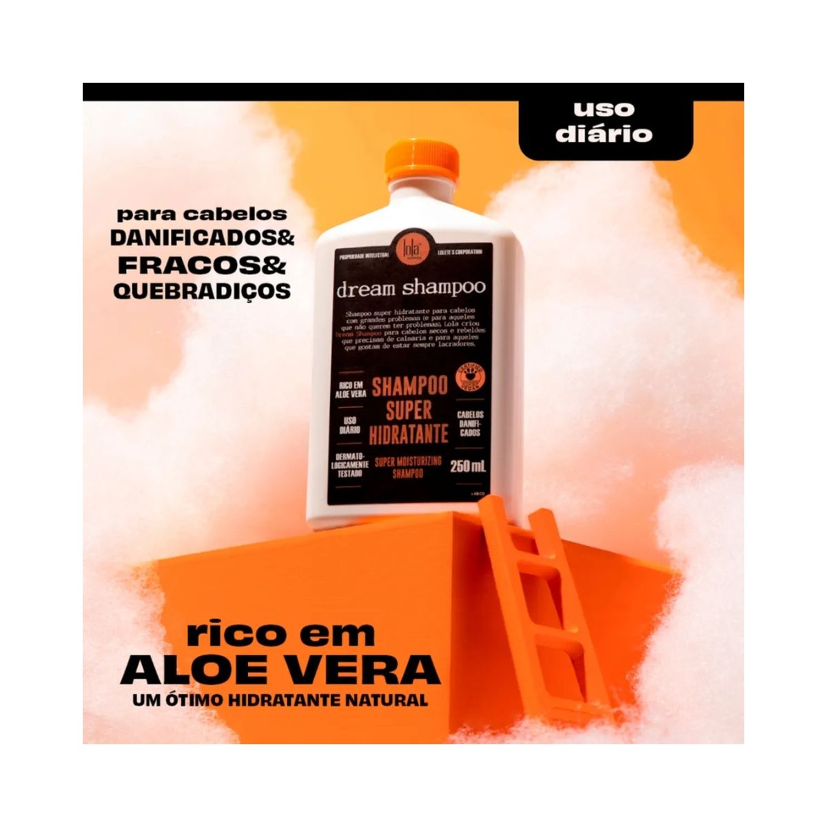SHAMPOO DREAM CREAM LOLA COSMETICS 250ML