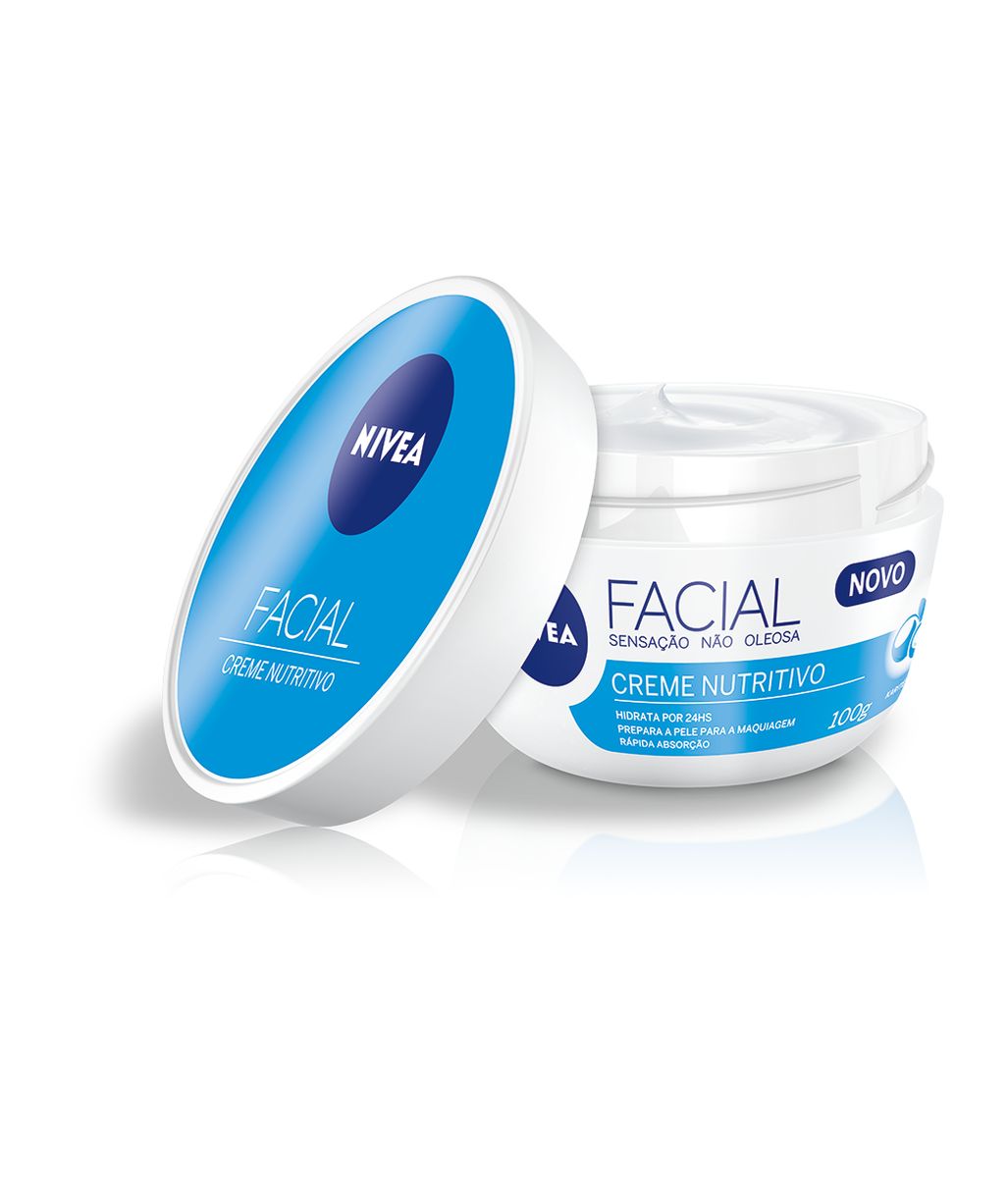 CREME FACIAL NUTRITIVO HIDRATANTE NIVEA 100G