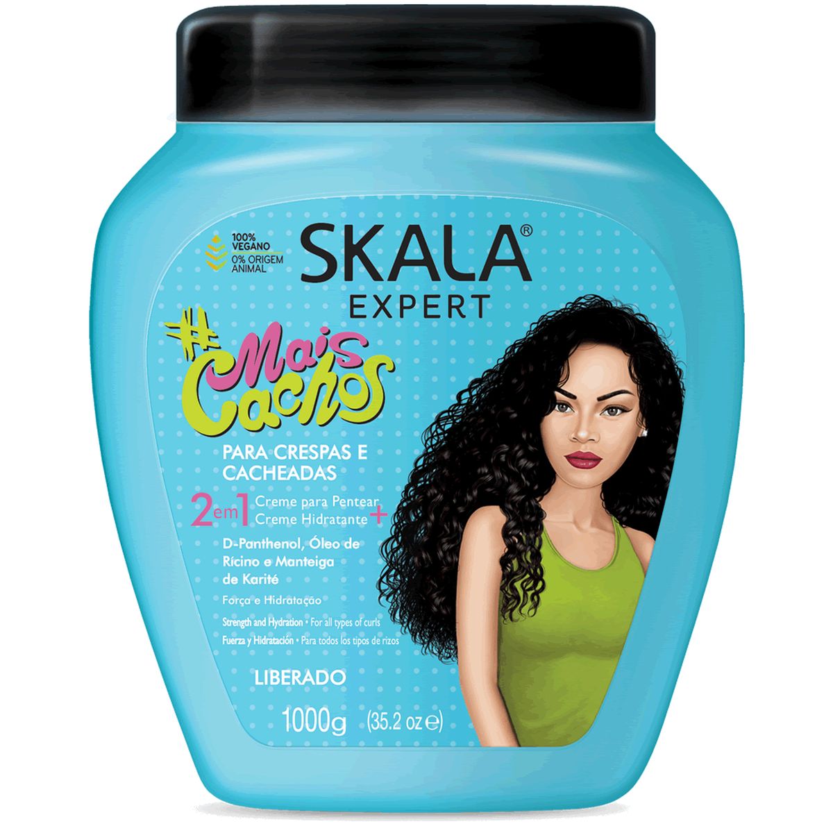 CREME DE TRATAMENTO SOU MAIS CACHOS SKALA 1KG