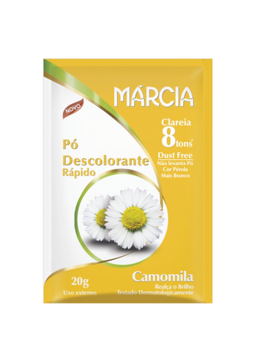 PÓ DESCOLORANTE CAMOMILA MÁRCIA 20G