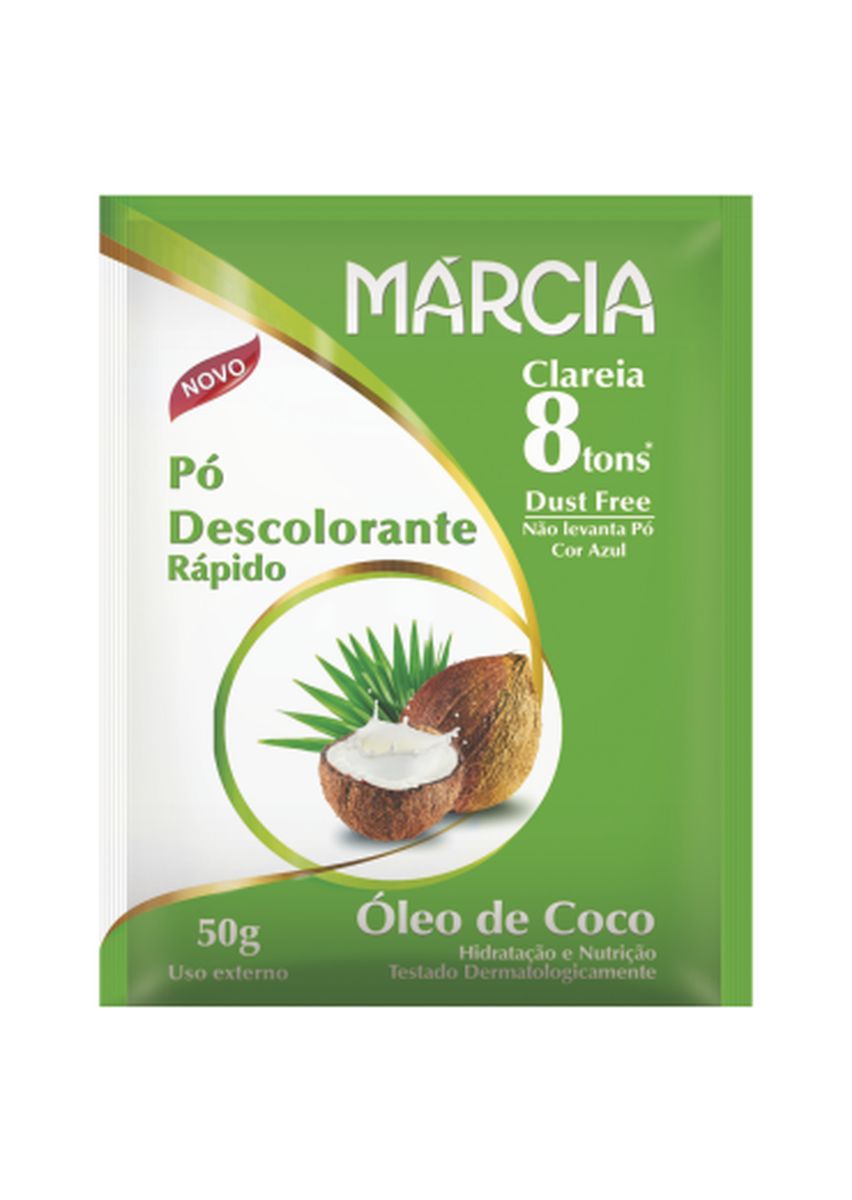 PÓ DESCOLORANTE ÓLEO DE COCO MÁRCIA 50G