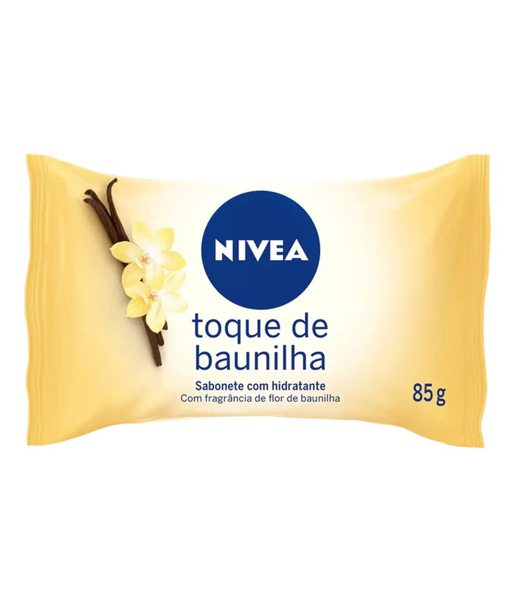 SABONETE EM BARRA BAUNILHA NIVEA 85G