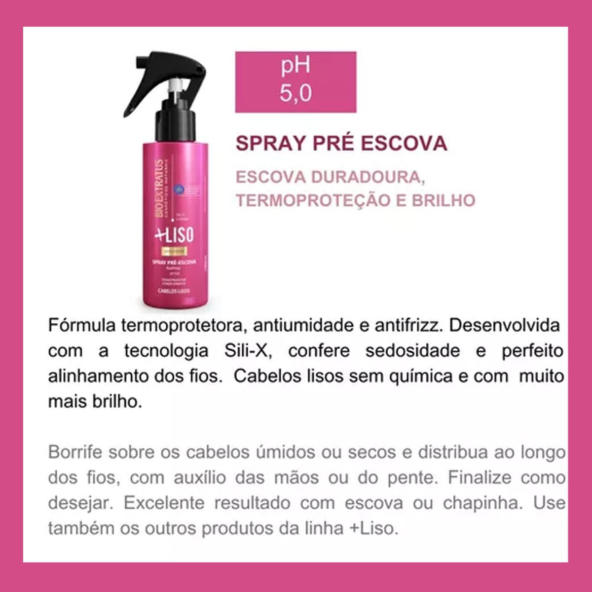 FINALIZADOR BIOEXTRATUS LISO 100ML