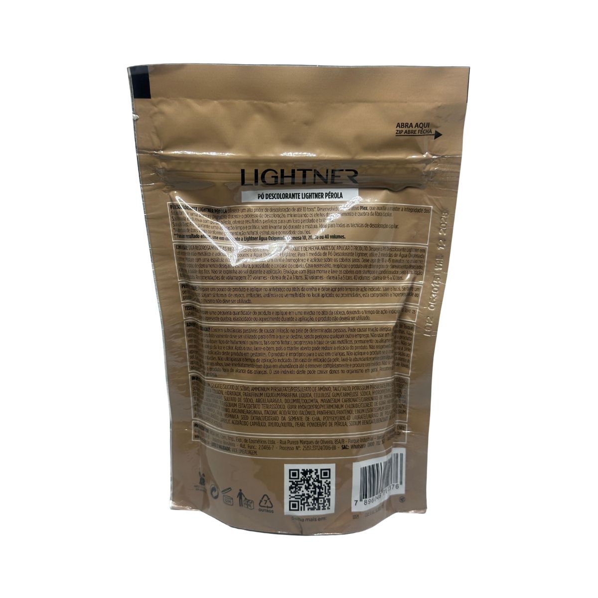 DESCOLORANTE LIGHTNER 10TONS PEROLA 300G