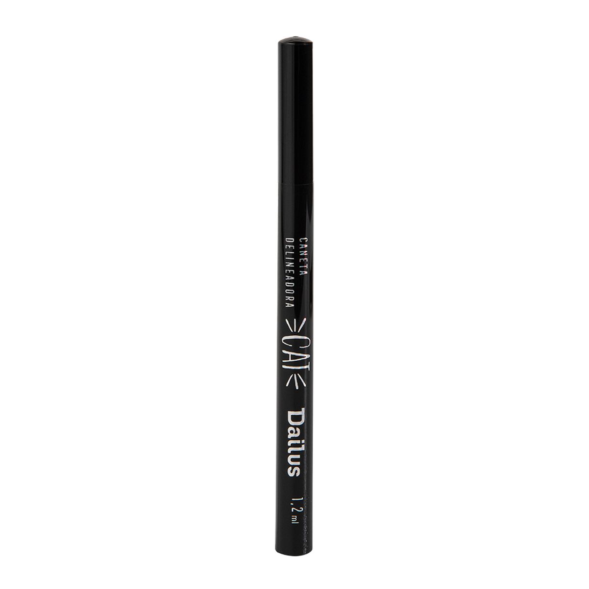 CANETA DELINEADORA CAT VEGANO 02 PRETO DAILUS 1,2ML