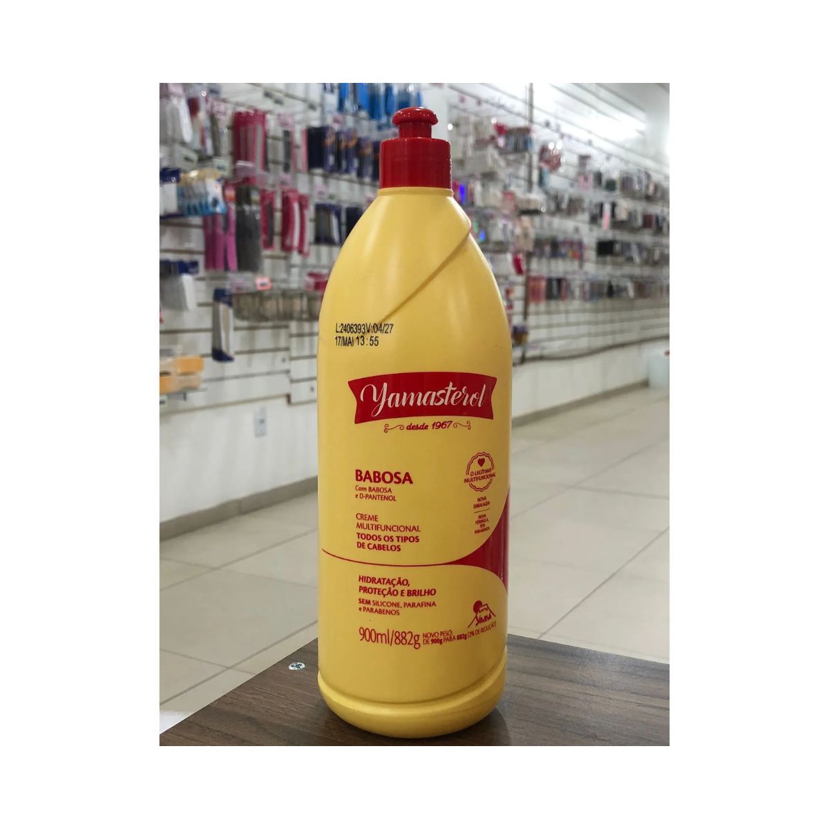 CREME MULTIFUNCIONAL YAMASTEROL COM BABOSA E D - PANTENOL 900G
