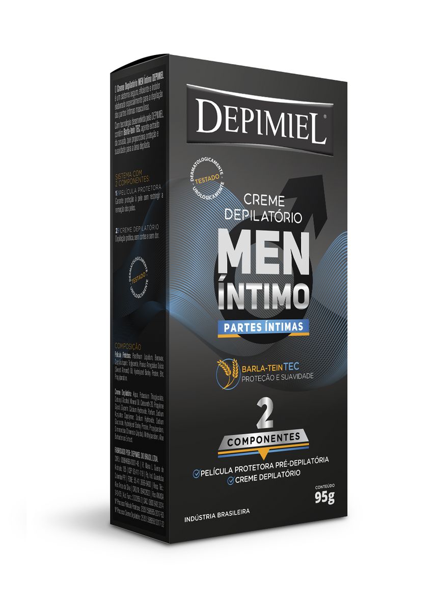CREME DEPIMIEL DEPILATÓRIO ÍNTIMO MEN 95G