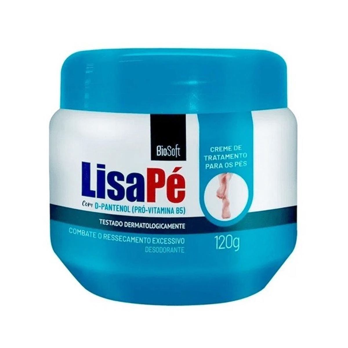 CREME DE TRATAMENTO LISA PÉ SOFT HAIR 120G