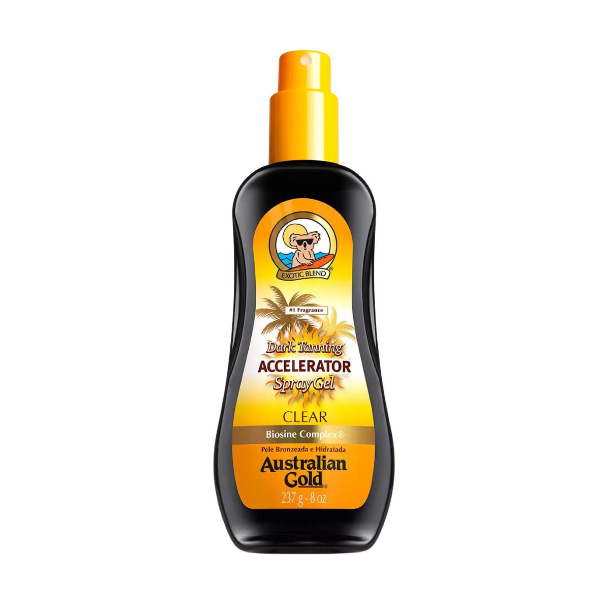 SPRAY BRONZEADOR DARK TANNING ACCELARATOR WITH INSTANT BRONZER AUSTRALIAN GOLD 2