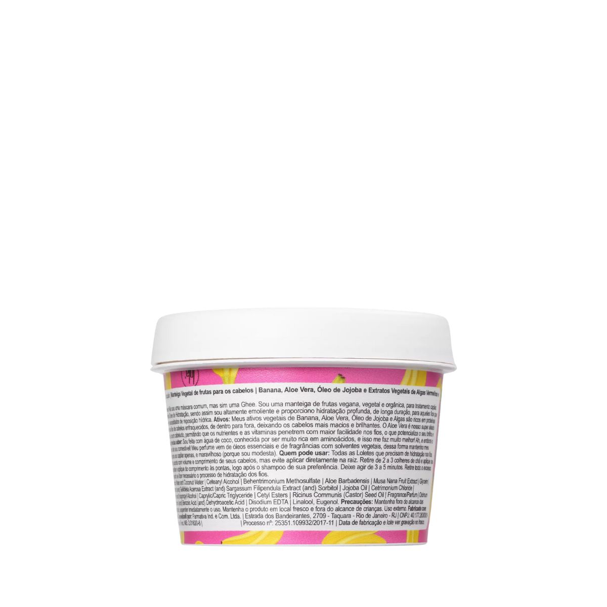 MÁSCARA CAPILAR BE(M)DITA GHEE HIDRATAÇÃO LOLA COSMETICS 100G