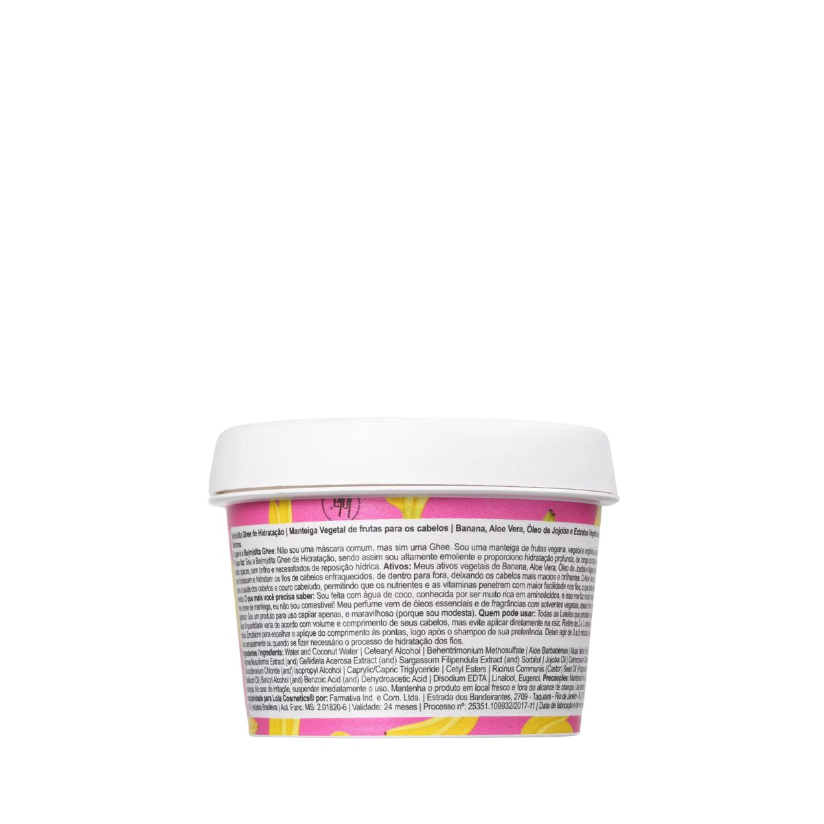 MÁSCARA CAPILAR BE(M)DITA GHEE HIDRATAÇÃO LOLA COSMETICS 100G