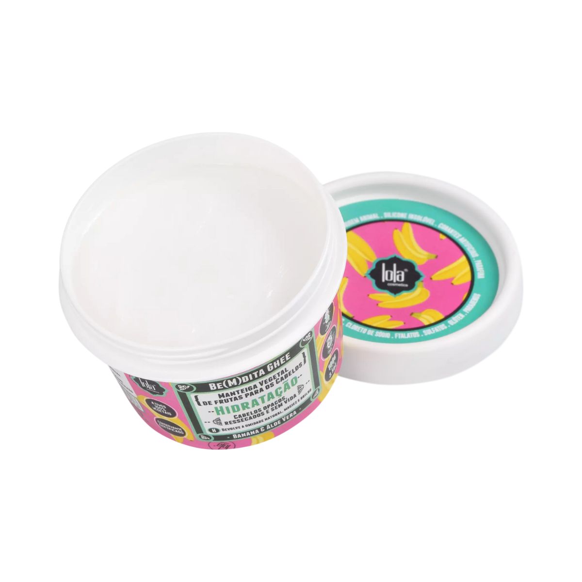 MÁSCARA CAPILAR BE(M)DITA GHEE HIDRATAÇÃO LOLA COSMETICS 100G