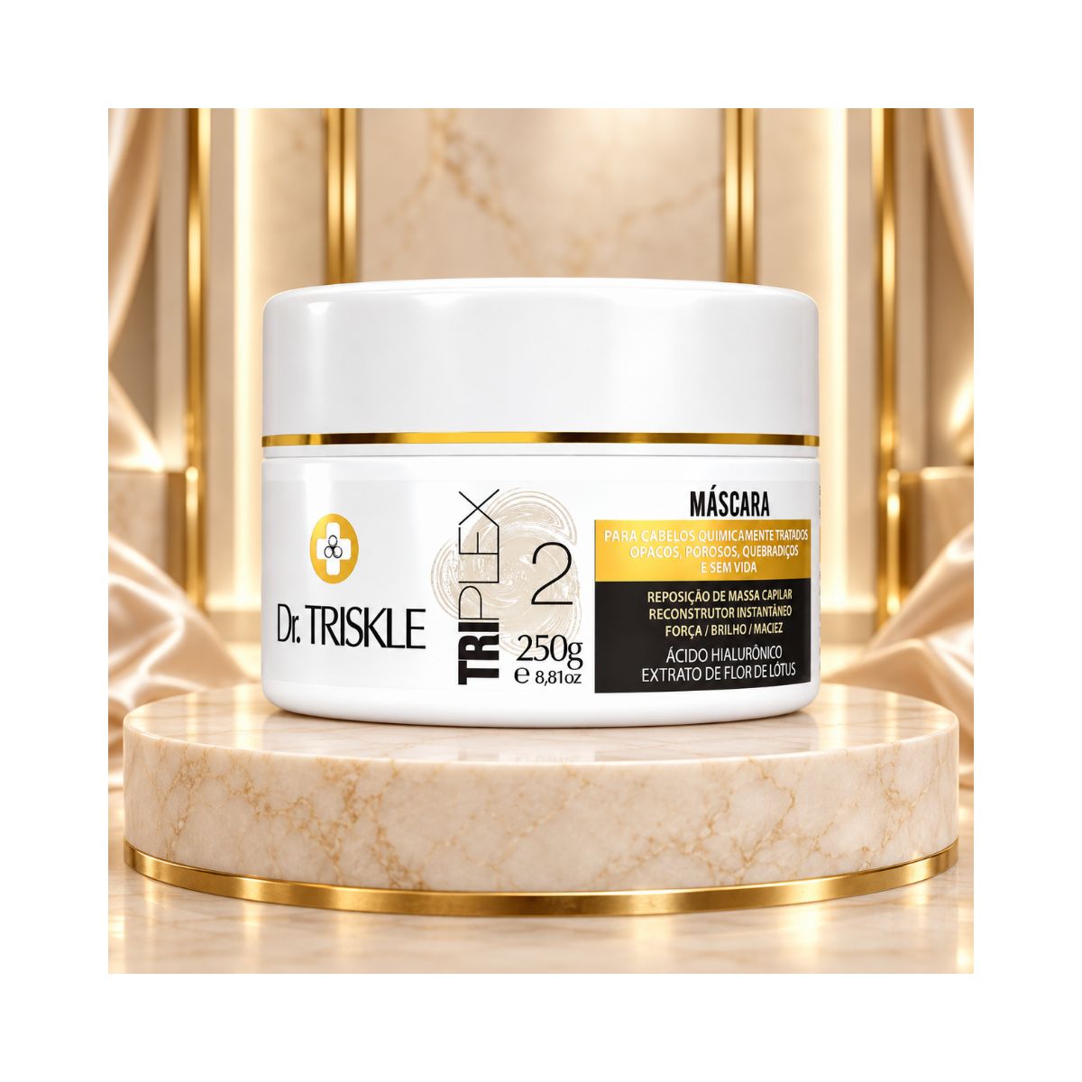 MÁSCARA INTENSIVE REPAIR RECONSTRUTORA TRI-PLEX TRISKLE 300G