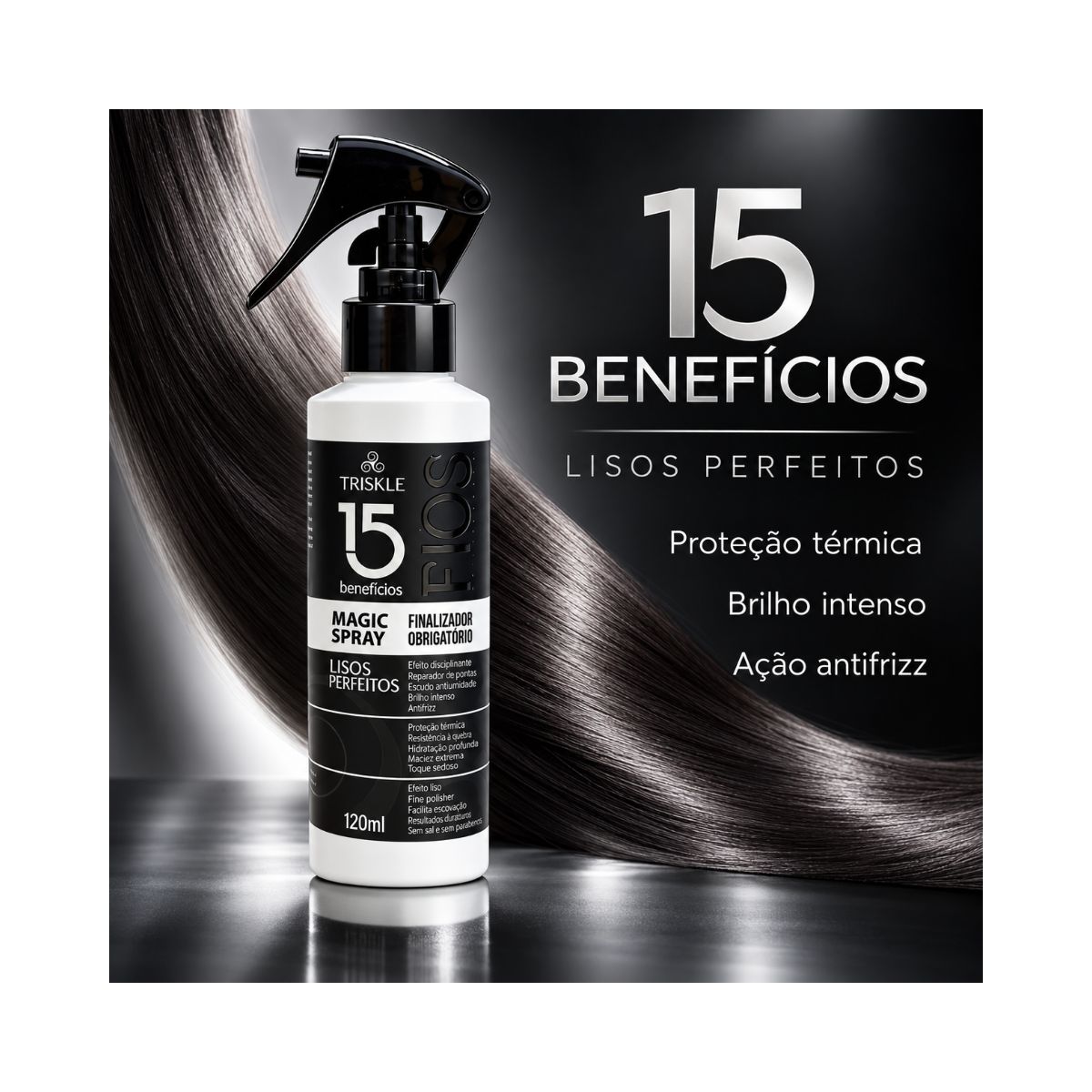 SPRAY MAGIC LISO PERFEITO TRISKLE 120ML