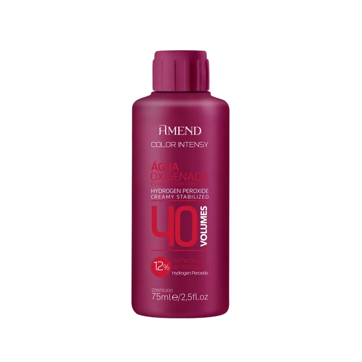 ÁGUA OXIGENADA 40 VOLUMES AMEND 75ML