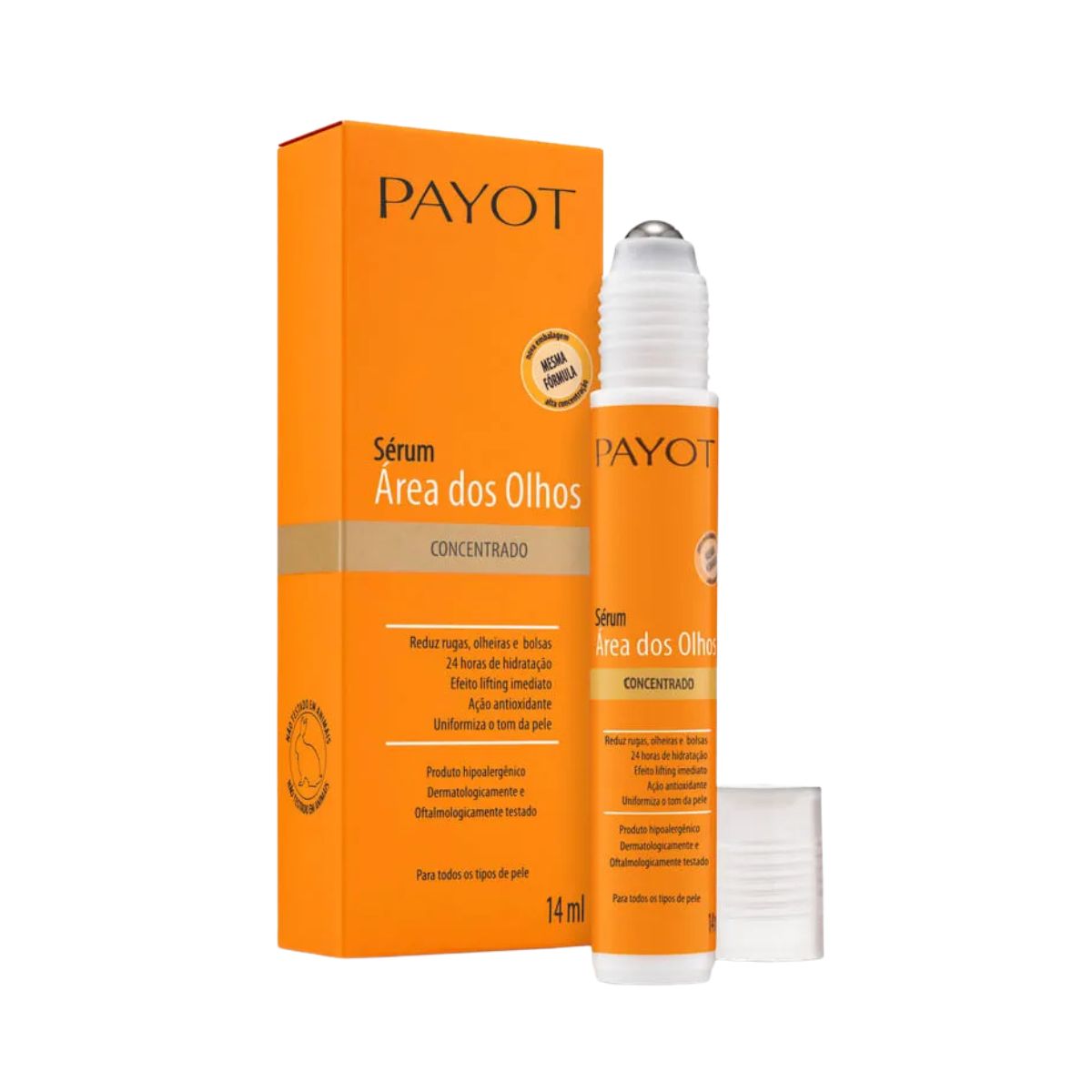 SÉRUM CONCENTRADO ROLL ON ÁREA DOS OLHOS VITAMINA C PAYOT 14ML