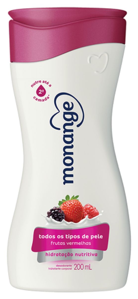 HIDRATANTE FRUTAS VERMELHAS MONANGE 200ML