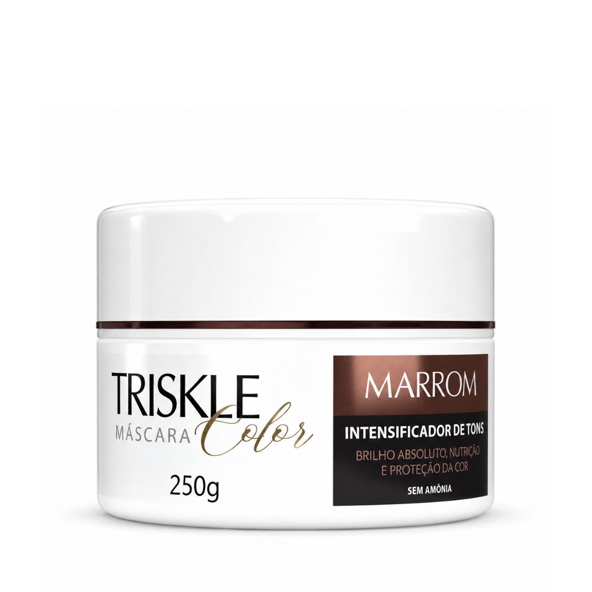 MÁSCARA INTENSIVE REPAIR MARROM INTENSIFICADOR DE TONS TRISKLE 300G